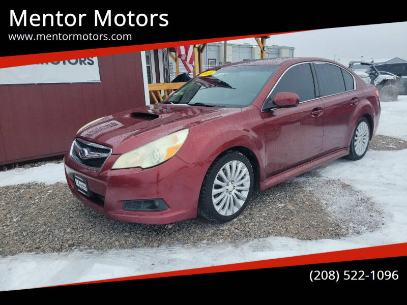 2010 Subaru Legacy for sale at Mentor Motors in Idaho Falls ID