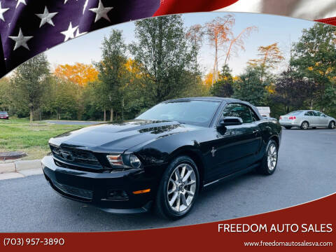 2011 Ford Mustang for sale at Freedom Auto Sales in Chantilly VA