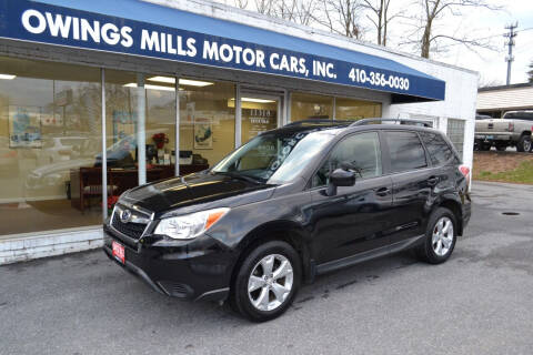 2014 Subaru Forester for sale at Owings Mills Motor Cars in Owings Mills MD