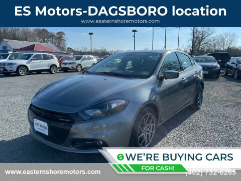 2013 Dodge Dart for sale at ES Motors-DAGSBORO location in Dagsboro DE