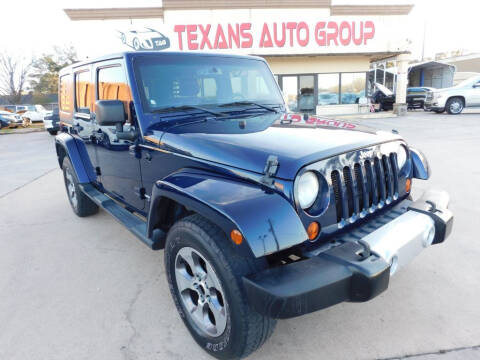 2013 Jeep Wrangler Unlimited for sale at Texans Auto Group in Spring TX