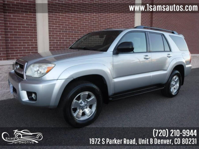 2007 Toyota 4Runner for sale at SAM'S AUTOMOTIVE in Denver CO