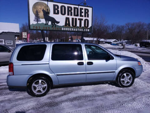 2007 Chevrolet Uplander for sale at Border Auto of Princeton in Princeton MN
