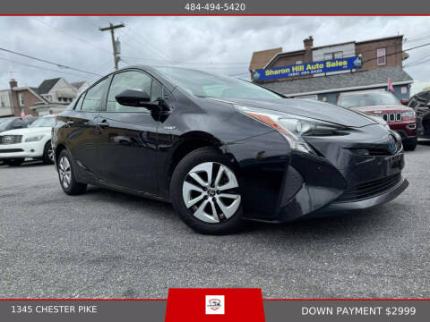 2018 Toyota Prius for sale at Sharon Hill Auto Sales LLC in Sharon Hill PA