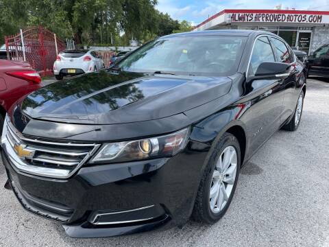 2016 Chevrolet Impala for sale at Always Approved Autos in Tampa FL