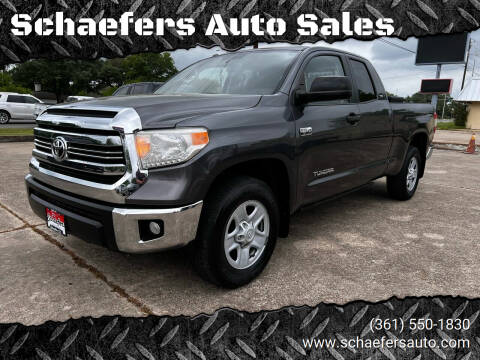 2017 Toyota Tundra for sale at Schaefers Auto Sales in Victoria TX