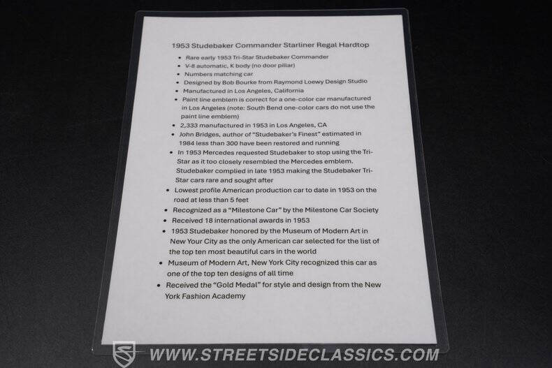 1953 Studebaker Commander