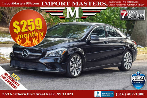 2017 Mercedes-Benz CLA for sale at Import Masters in Great Neck NY