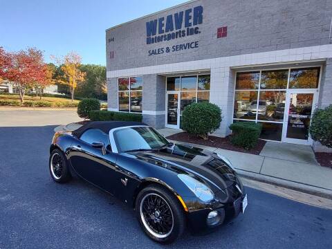 2007 Pontiac Solstice for sale at Weaver Motorsports Inc in Cary NC
