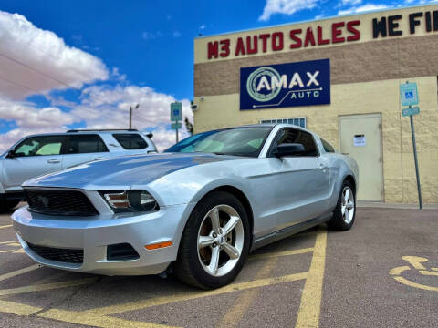 2011 Ford Mustang for sale at M 3 AUTO SALES in El Paso TX