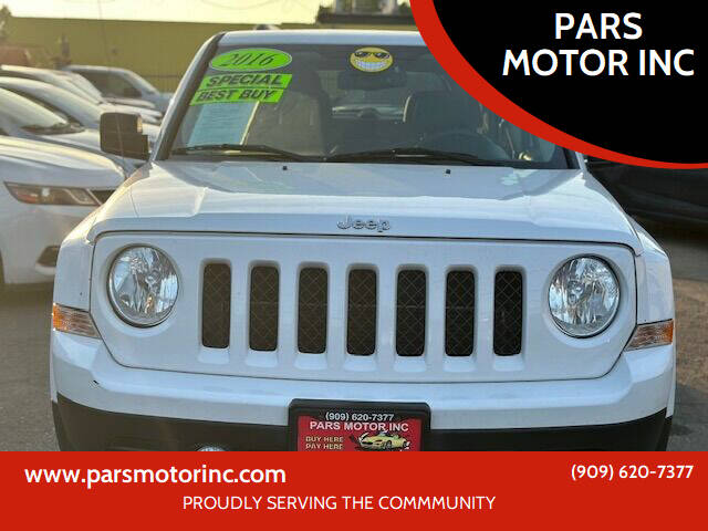 2016 Jeep Patriot for sale at PARS MOTOR INC in Pomona CA