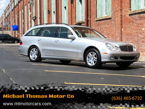 2004 Mercedes-Benz E-Class for sale at Michael Thomas Motor Co in Saint Charles MO