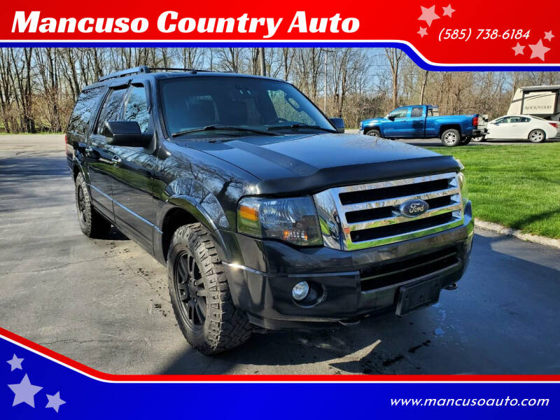 2012 Ford Expedition EL for sale at Mancuso Country Auto in Batavia NY