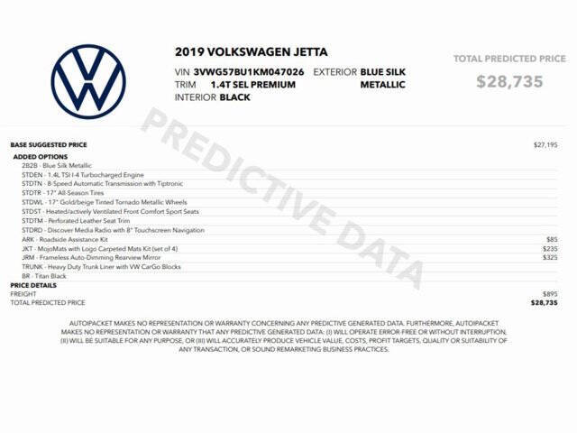 2019 Volkswagen Jetta