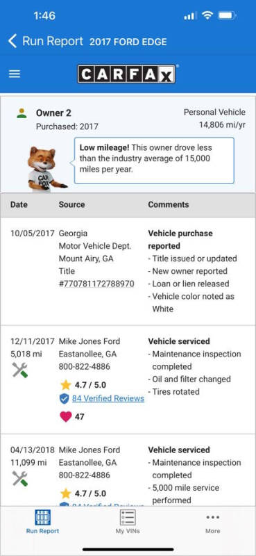 2017 Ford Edge Titanium