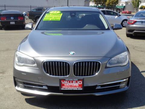 2013 BMW 7 Series for sale at Vallejo Motors in Vallejo CA