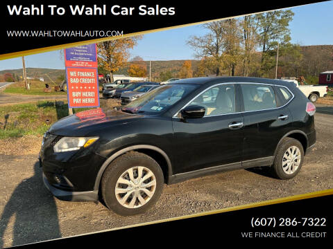 2015 Nissan Rogue for sale at Wahl to Wahl Car Sales in Cooperstown NY