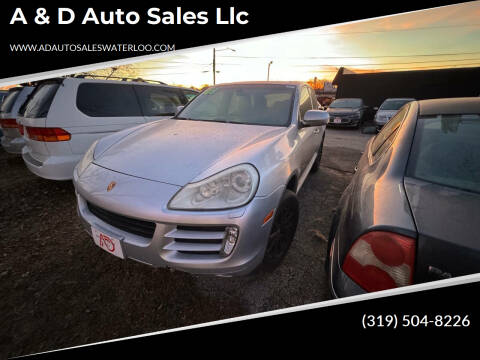 2008 Porsche Cayenne for sale at A & D Auto sales llc in Waterloo IA