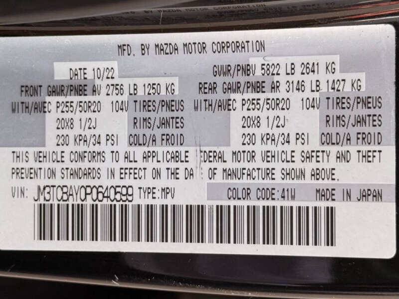 2023 Mazda CX-9 Touring Plus