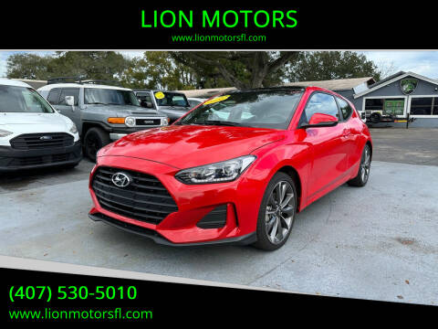2020 Hyundai Veloster for sale at LION MOTORS in Orlando FL