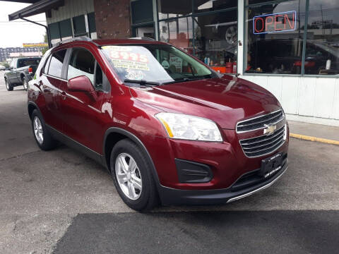 2016 Chevrolet Trax for sale at Low Auto Sales in Sedro Woolley WA