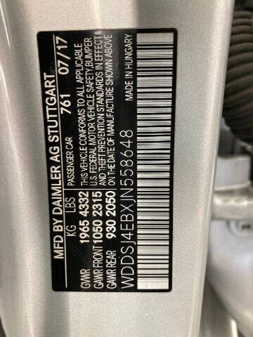 2018 Mercedes-Benz CLA CLA 250