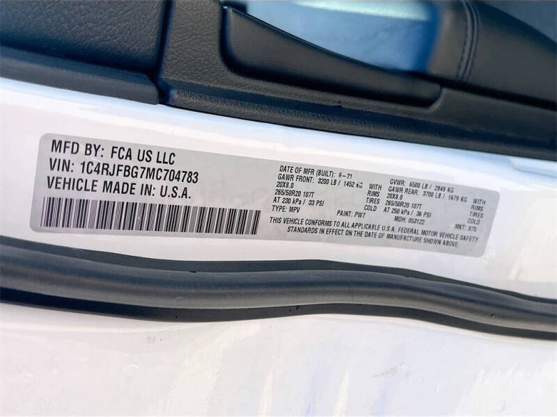 2021 Jeep Grand Cherokee Limited