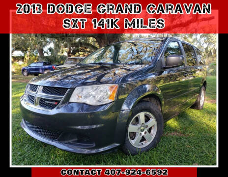 2013 Dodge Grand Caravan for sale at AFFORDABLE ONE LLC in Orlando FL