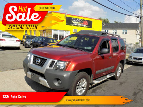 2014 Nissan Xterra for sale at GSM Auto Sales in Linden NJ