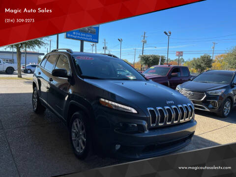2017 Jeep Cherokee for sale at Magic Auto Sales in Dallas TX