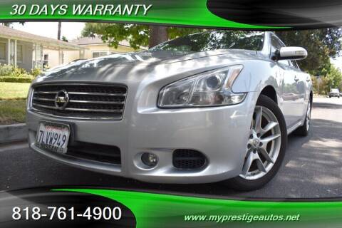2011 Nissan Maxima for sale at Prestige Auto Sports Inc in North Hollywood CA