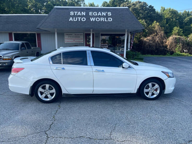 2008 Honda Accord for sale at STAN EGAN'S AUTO WORLD, INC. in Greer SC