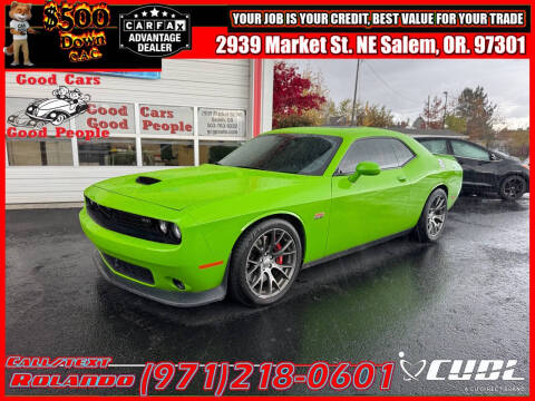 2017 Dodge Challenger for sale at Good Cars Good People in Salem OR