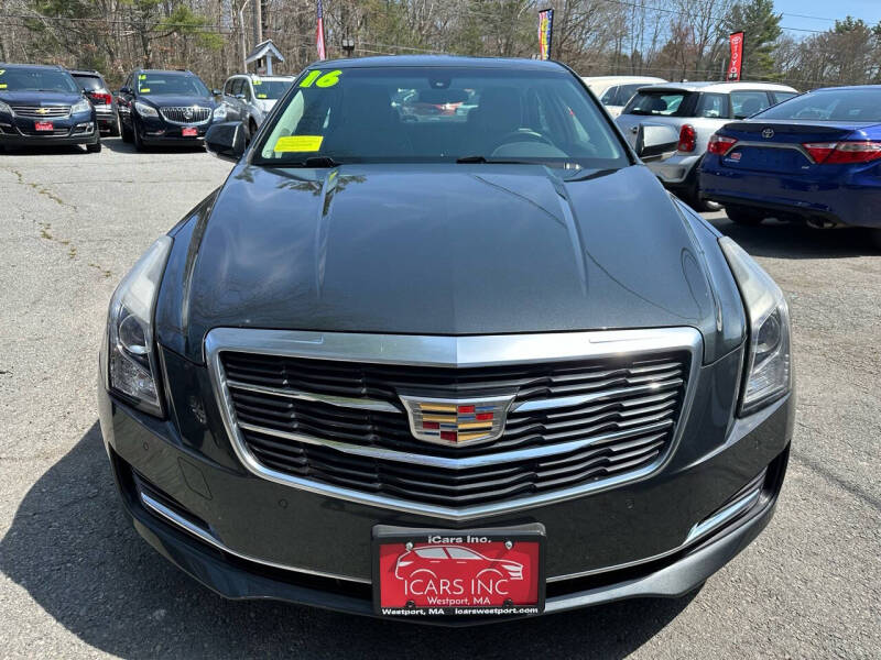 Used 2016 Cadillac ATS Luxury Collection with VIN 1G6AB5RX6G0102458 for sale in Westport, MA