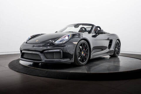 2016 Porsche Boxster Spyder