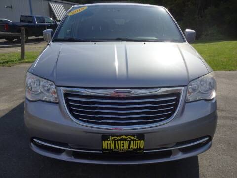 2013 Chrysler Town and Country for sale at MOUNTAIN VIEW AUTO in Lyndonville VT