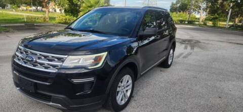2018 Ford Explorer for sale at Sunset Point Auto Sales & Car Rentals in Clearwater FL