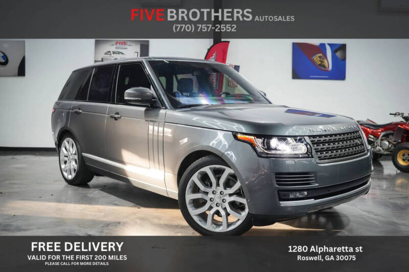 2016 Land Rover Range Rover Td6