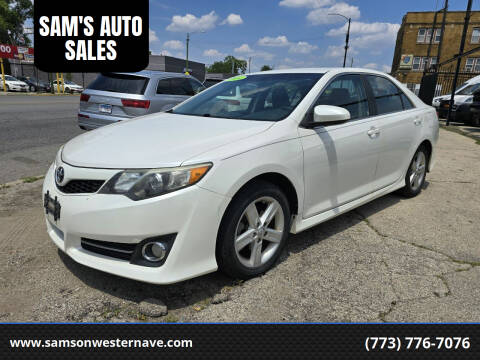 2014 Toyota Camry for sale at SAM'S AUTO SALES in Chicago IL