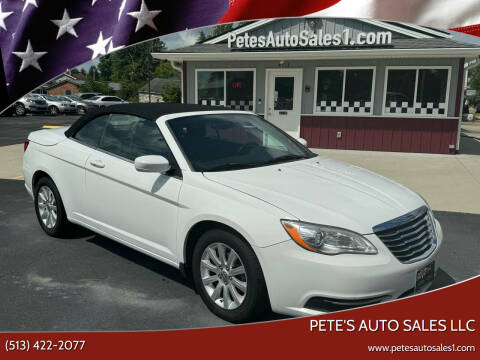 2011 Chrysler 200 for sale at PETE'S AUTO SALES LLC - Middletown in Middletown OH