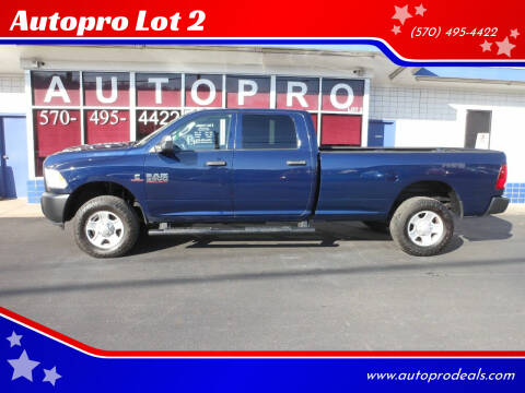 2018 RAM 3500 for sale at Autopro Lot 2 in Sunbury PA