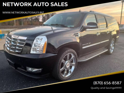 2013 Cadillac Escalade ESV for sale at NETWORK AUTO SALES in Mountain Home AR