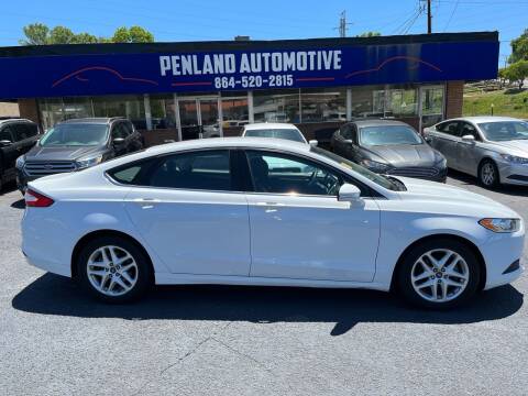 2013 Ford Fusion for sale at Penland Automotive Group in Laurens SC