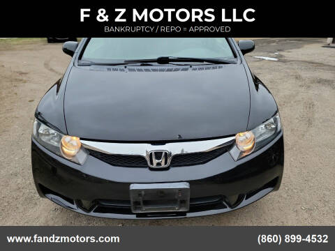 2009 Honda Civic for sale at F & Z MOTORS LLC in Waterbury CT