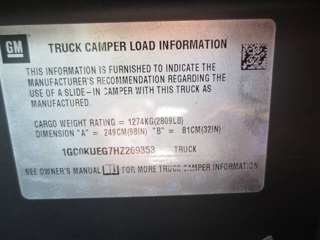 2017 Chevrolet Silverado 2500HD Work Truck