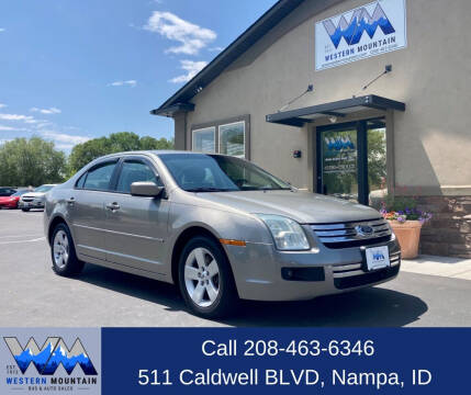2008 Ford Fusion for sale at Western Mountain Bus & Auto Sales in Nampa ID