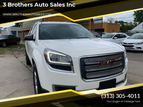 2014 GMC Acadia for sale at 3 Brothers Auto Sales Inc in Detroit MI