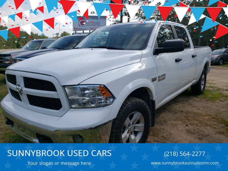 2018 RAM 1500 for sale at SUNNYBROOK USED CARS in Menahga MN