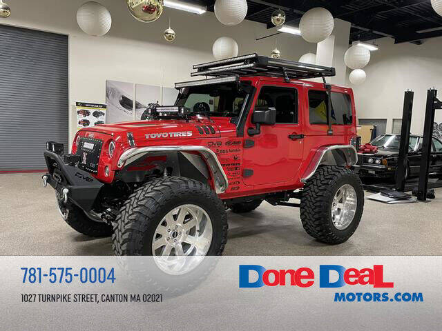 2016 Jeep Wrangler for sale at DONE DEAL MOTORS in Canton MA