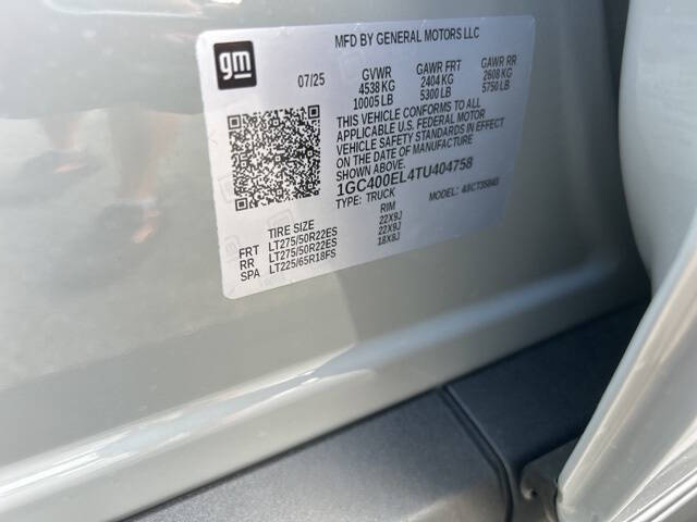 2026 Chevrolet Silverado EV LT